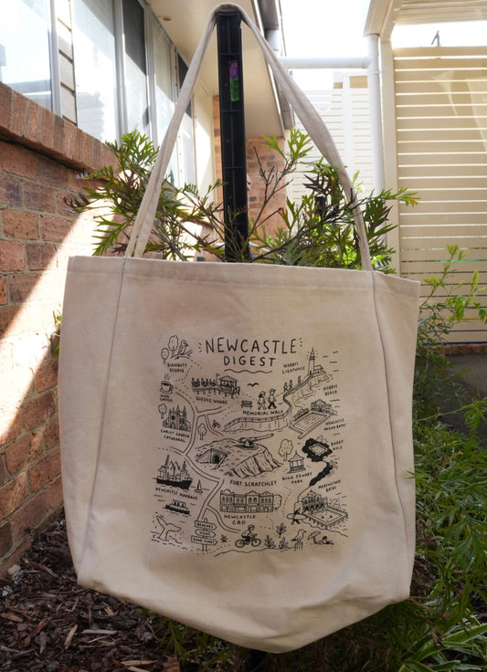 Newcastle Digest Market Tote Bag